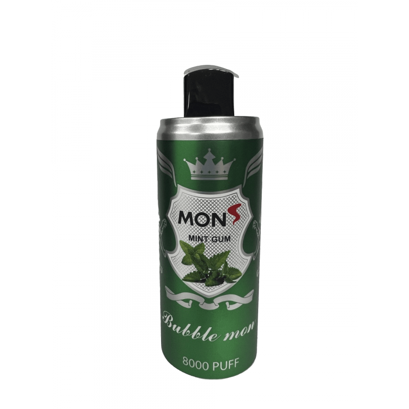 Bubble Mon (8000) Жвачка с Мятой