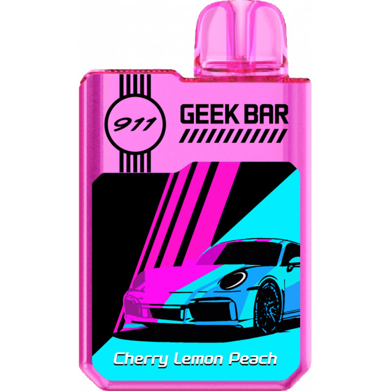 Geek Bar GTS 911 18000 Вишня, Лимон, Персик