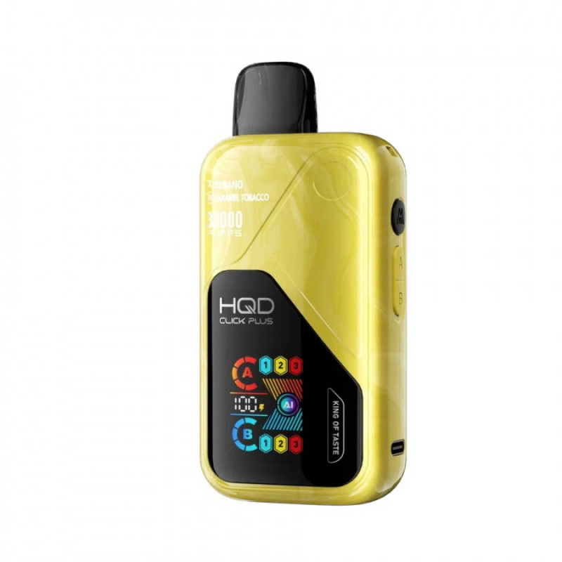 HQD Click Plus 30000 Сигара/Карамельный Табак