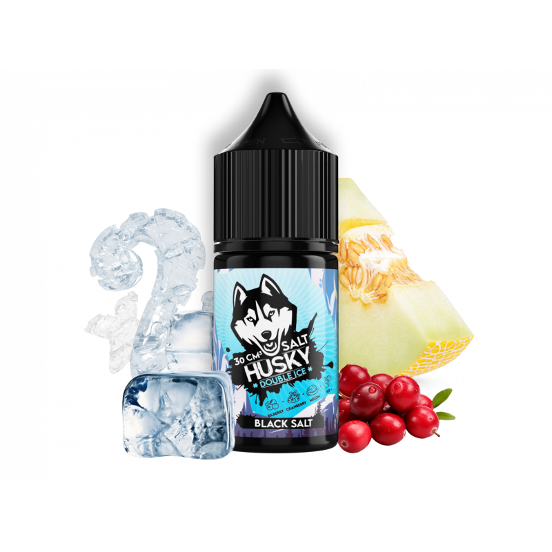 Жидкость HUSKY Double Ice Salt Black Salt (Голубика, Клюква, Медовая дыня) 30 мл Strong