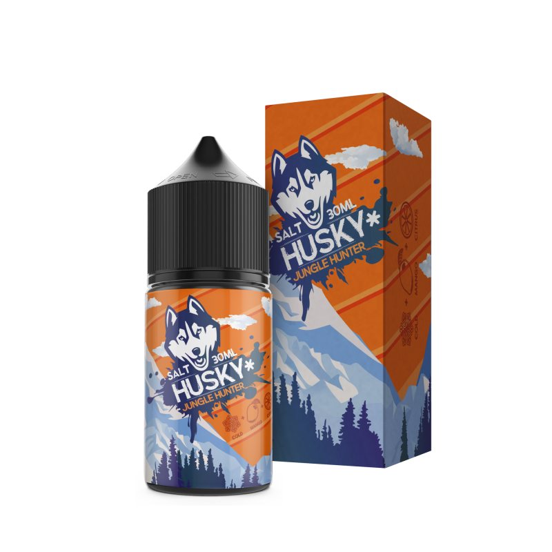 Жидкость HUSKY Malaysian Series Salt Jungle Hunter (Индийский манго, цитрусы и кубики льда) 30 мл Strong