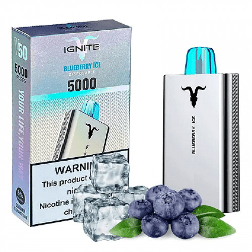IGNITE V50 Blueberry Ice (Ледяная Черника)
