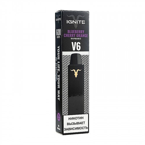 IGNITE V6 Blueberry Cherry Orange (Черника Вишня Апельсин)