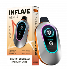 INFLAVE ALPHA 25000 Клубника, Грейпфрут