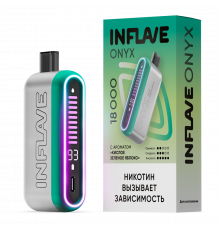 INFLAVE ONYX 18000 Кислое Зеленое Яблоко