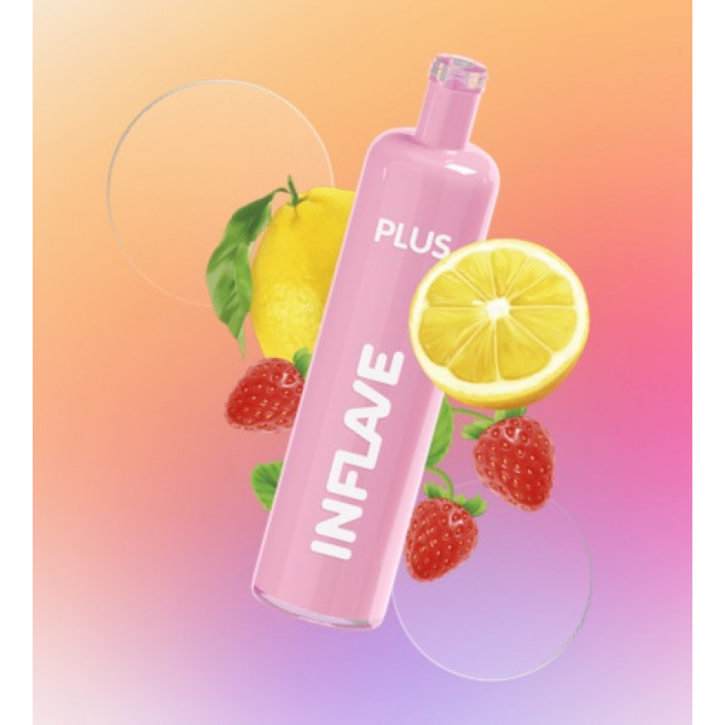 INFLAVE Plus Земляника, Лимон (2200 затяжек)