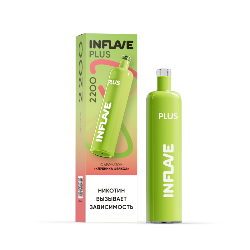 INFLAVE Plus Клубника, Фейхоа (2200 затяжек)