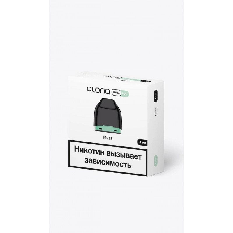 Картридж Plonq Meta Мята 0.8 Ом (1 шт)