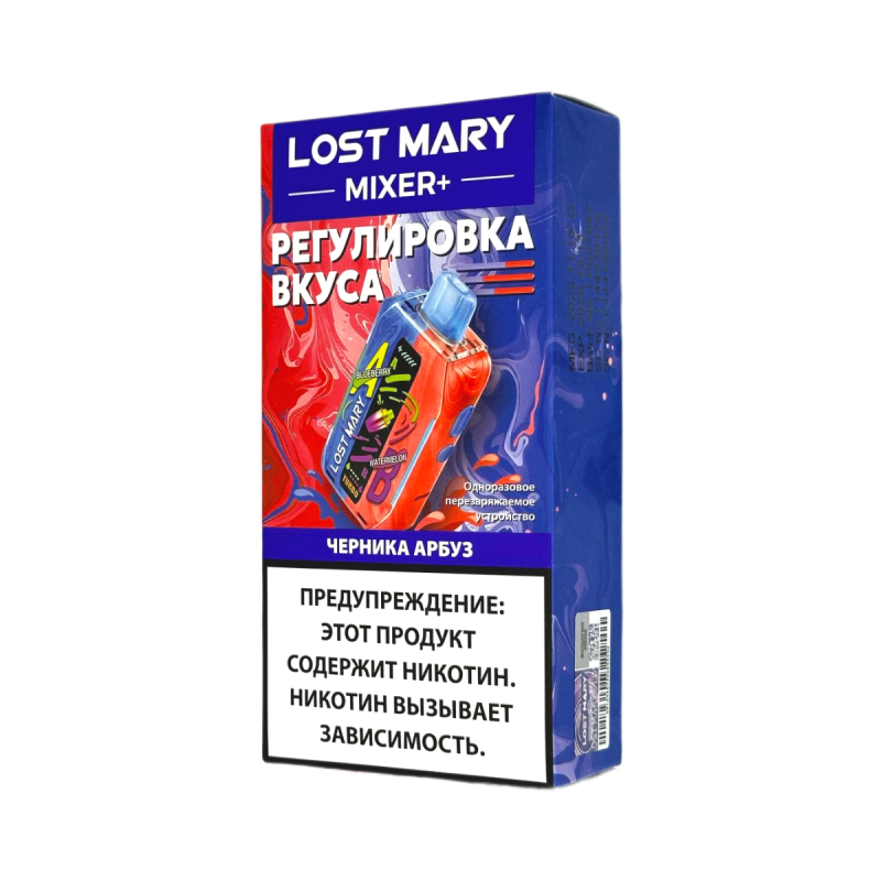 LOST MARY MIXER+ 25000 Черника, Арбуз