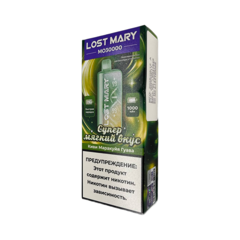 Lost Mary MO 30000 Киви, Маракуйя, Гуава