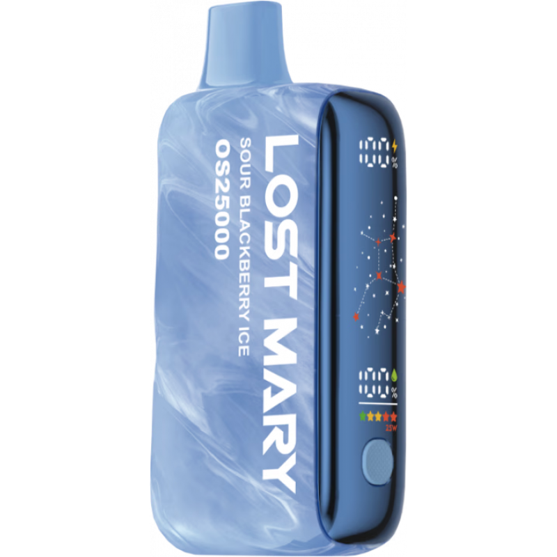Lost Mary OS25000 Кислая Ежевика, Лед