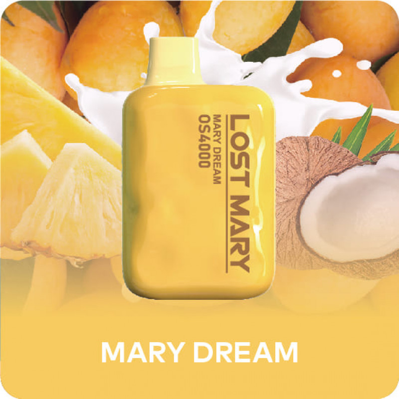 Lost Mary OS4000 Мечта Мэри (Папайя, Ананас, Манго, Кокос)