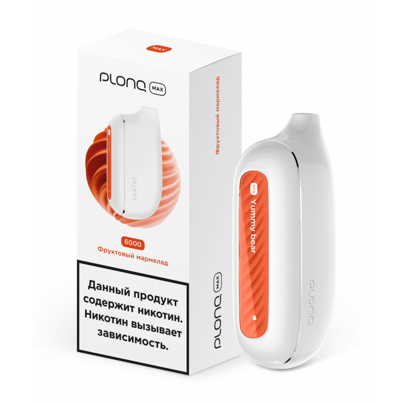 Plonq MAX 6000 Фруктовый Мармелад