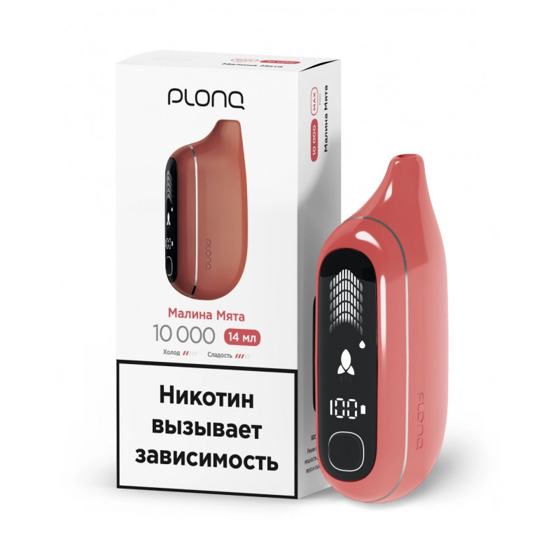 PLONQ MAX PRO 10000 Малина, Мята