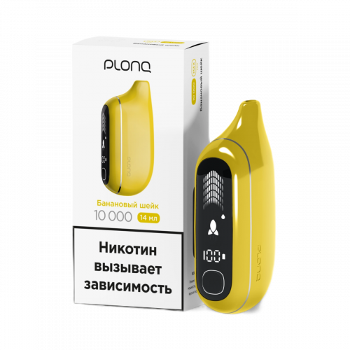 Plonq MAX PRO 10000 Банановый Шейк