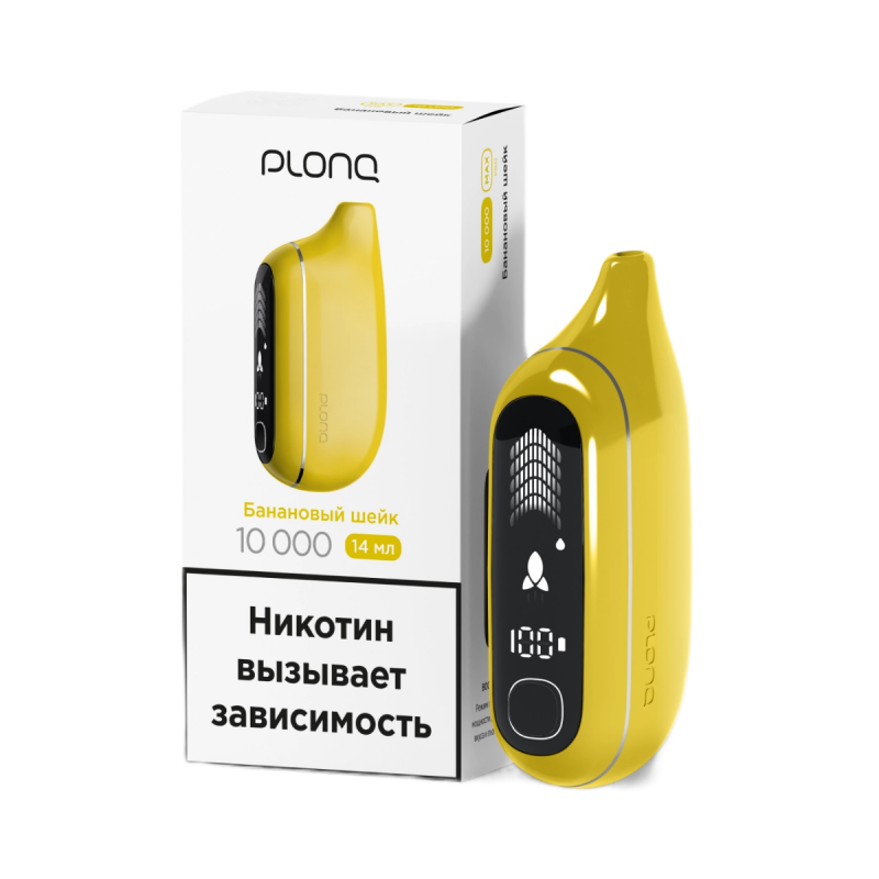 Plonq MAX PRO 10000 Банановый Шейк