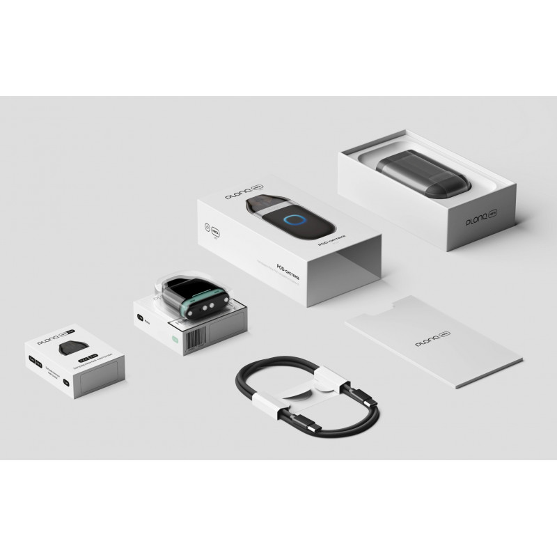 Набор Plonq Meta Lite Starter Kit Черный + 2 картриджа Мята