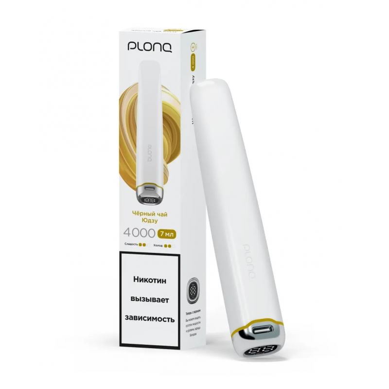 Plonq Plus Pro 4000 Черный Чай, Юдзу