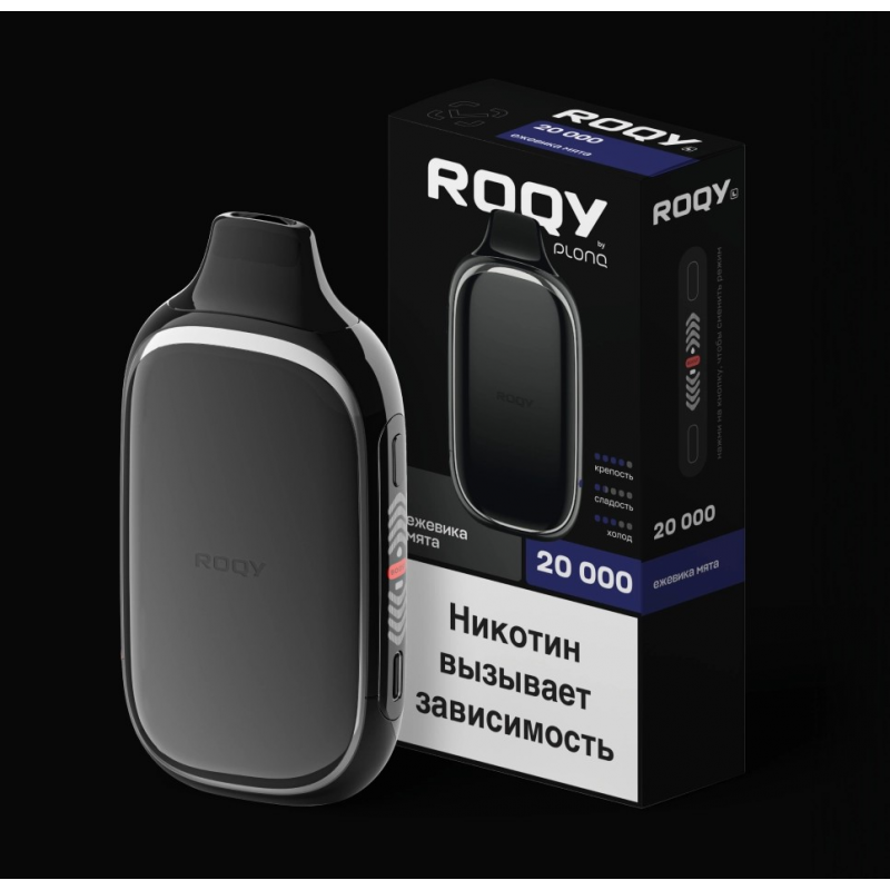 PLONQ ROQY 20000 Ежевика, Мята