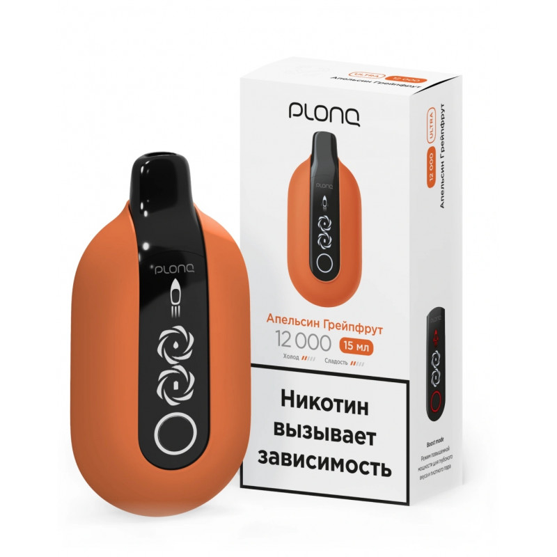 PLONQ ULTRA 12000 Апельсин, Грейпфрут