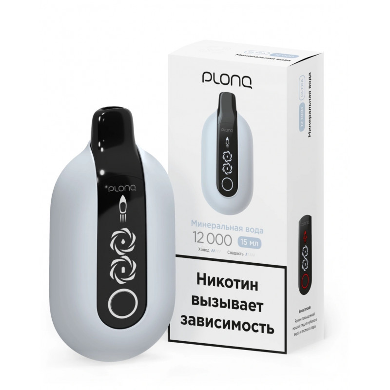 PLONQ ULTRA 12000 Минеральная Вода