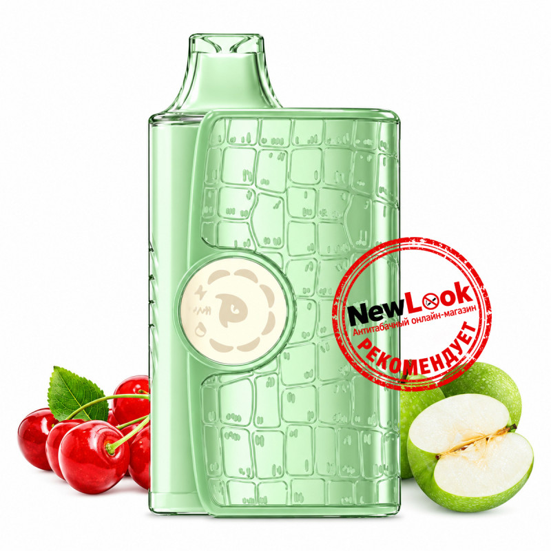 Набор Puffmi Dura Halo Sour + картридж Кислое Яблоко, Вишня