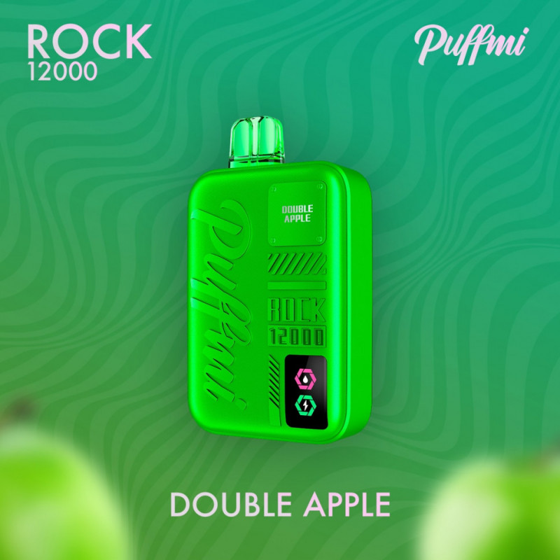 Puffmi ROCK V2 12000 Двойное Яблоко