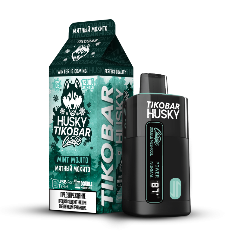TIKOBAR HUSKY Сибирь 12000 Мятный Мохито