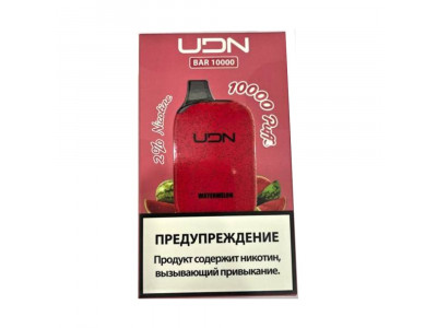 Новинка! UDN BAR на 10000 затяжек