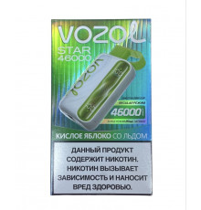 VOZOL STAR 46000 Кислое Яблоко со Льдом