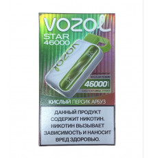 VOZOL STAR 46000 Кислый Персик, Арбуз