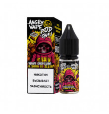 Жидкость ANGRY VAPE Podonki Черная Смородина и Лимон со Льдом 10мл
