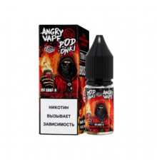Жидкость ANGRY VAPE Podonki Малина и Грейпфрут со Льдом 10мл