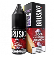 Жидкость Brusko Salt Тост с Ягодным Джемом 10 мл