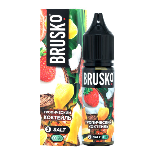 Жидкость Brusko Salt (Chubby) Тропический Коктейль 35 мл