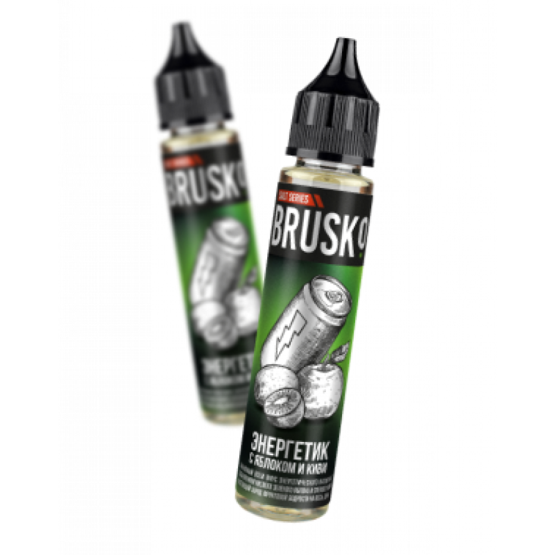 Жидкость Brusko Salt Series Энергетик с яблоком и киви 30 мл