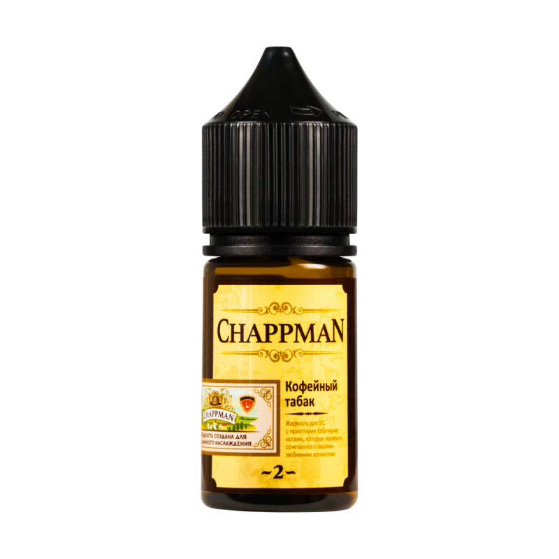 Жидкость Chappman Salt Кофейный Табак 30 мл 20 мг