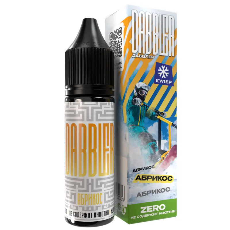 Жидкость Dabbler Zero Абрикос 0% 30 мл