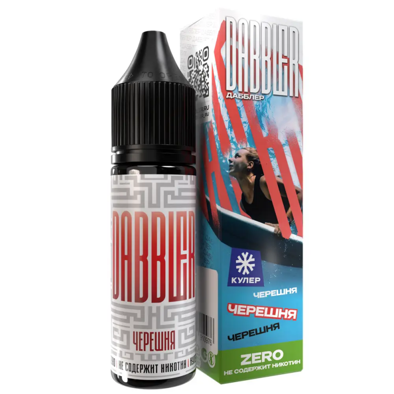 Жидкость Dabbler Zero Черешня 0% 30 мл