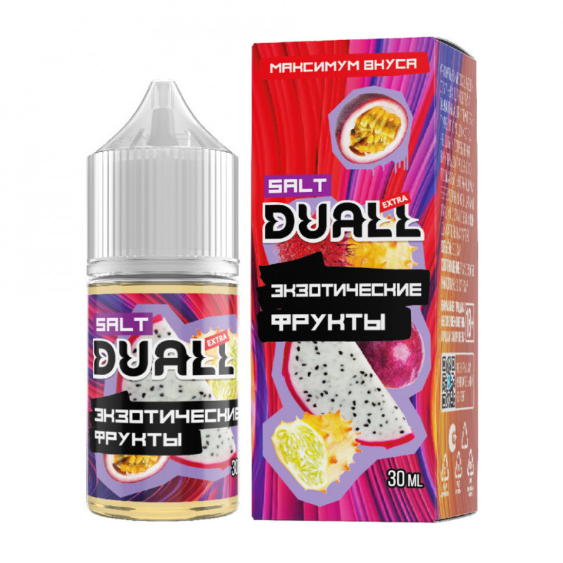 Жидкость Duall Salt Extra Light Экзотические Фрукты 30мл