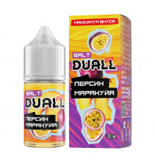 Жидкость Duall Salt Extra Light Персик, Маракуйя 30мл