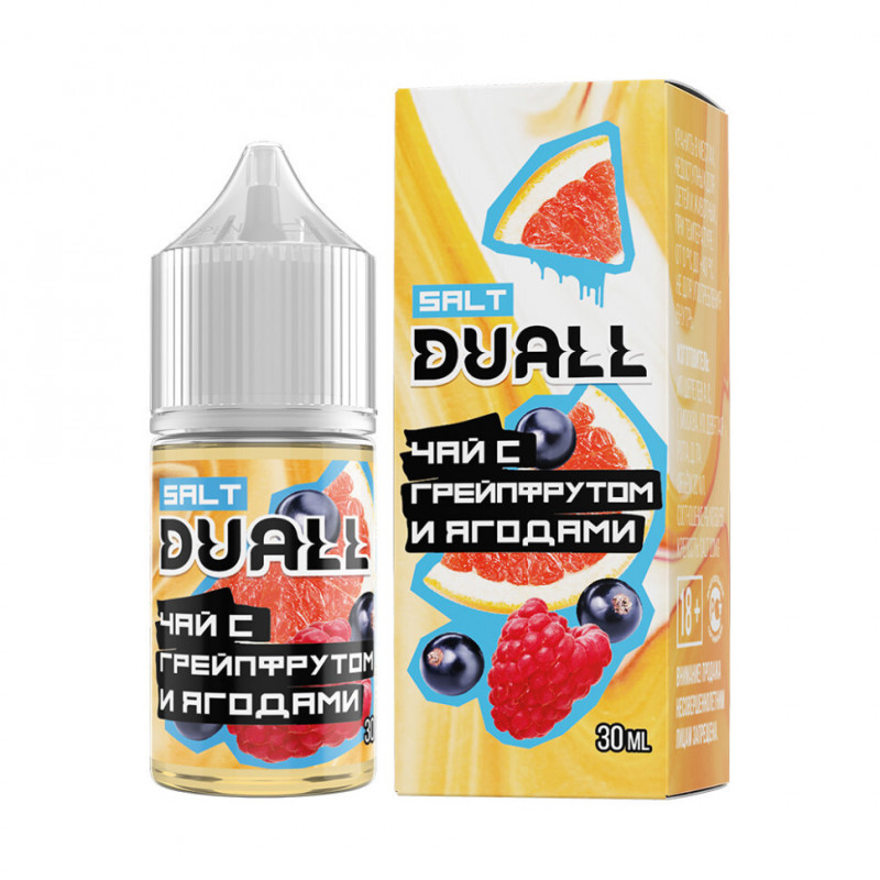 Жидкость Duall Salt Light Чай с Грейпфрутом и Ягодами  30мл