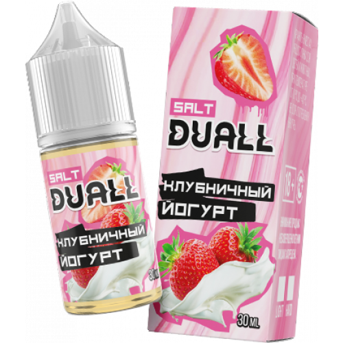 Жидкость Duall Salt Light Клубничный Йогурт 30мл