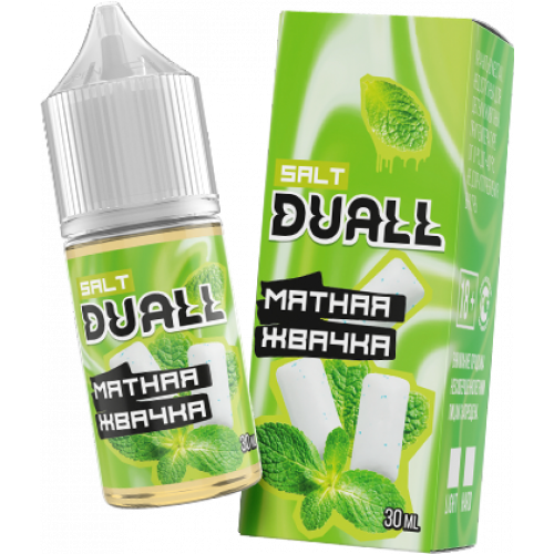 Жидкость Duall Salt Light Мятная Жвачка 30мл