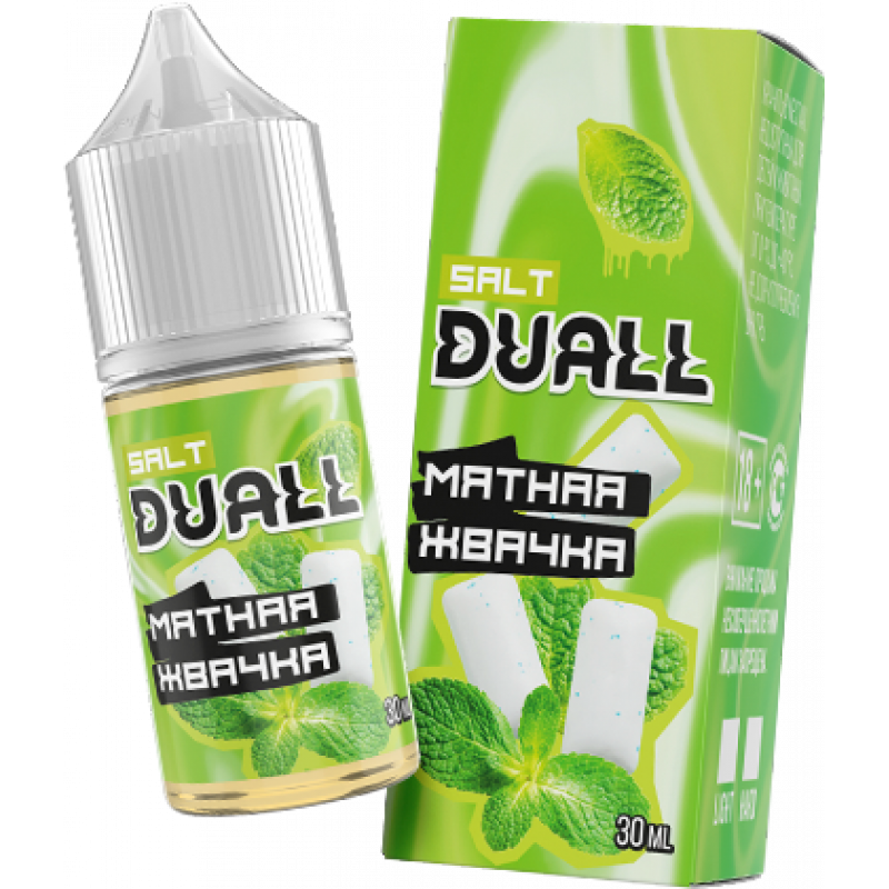 Жидкость Duall Salt Light Мятная Жвачка 30мл