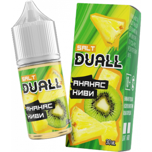 Жидкость Duall Salt Light Ананас, Киви 30 мл
