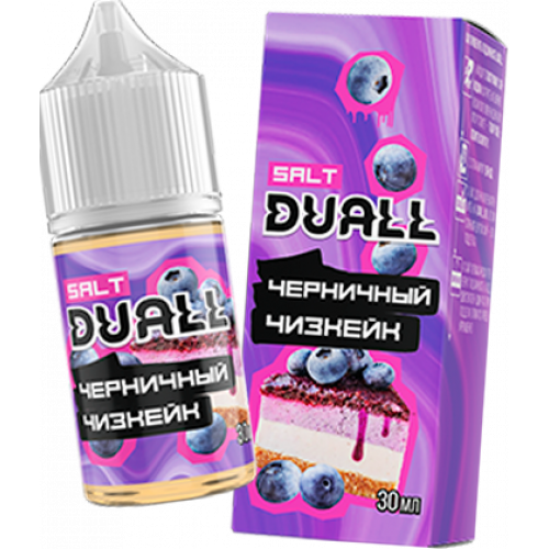 Жидкость Duall Salt Light Черничный Чизкейк 30мл