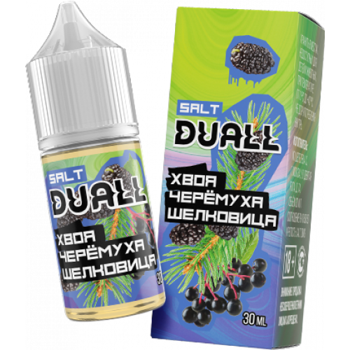 Жидкость Duall Salt Light Хвоя, Черемуха, Шелковица 30мл