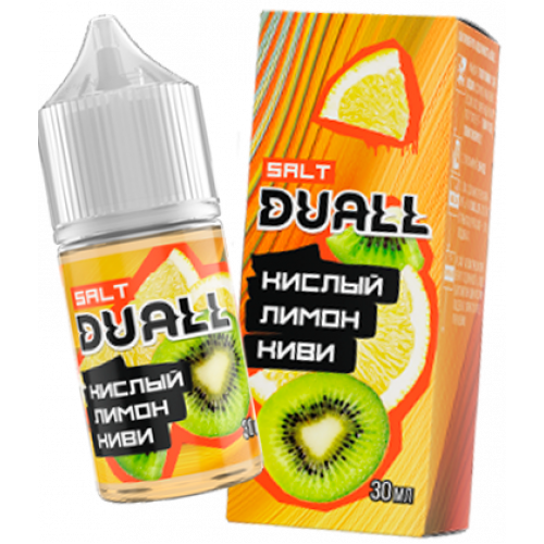 Жидкость Duall Salt Light Кислый Лимон, Киви 30мл