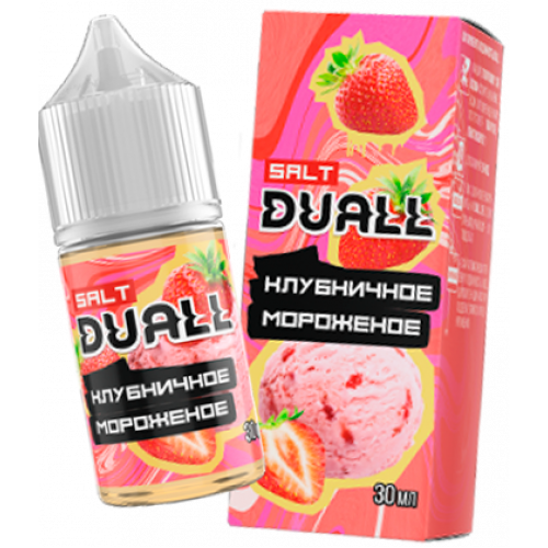 Жидкость Duall Salt Light Клубничное Мороженое 30мл